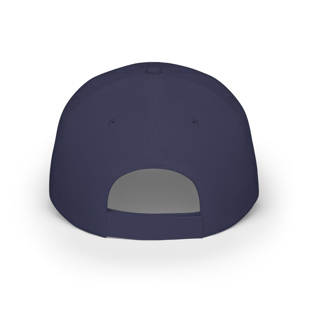Low Profile Baseball Cap — "I Ride My Own Wave" Surfing Mermaid Hat