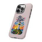 Pink Be the Light iPhone Case | Inspirational Phone Case | Positive Empowerment Gift for Girls & Women