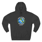 Earth Love Hoodie — Eco-Friendly Globe Graphic Pullover