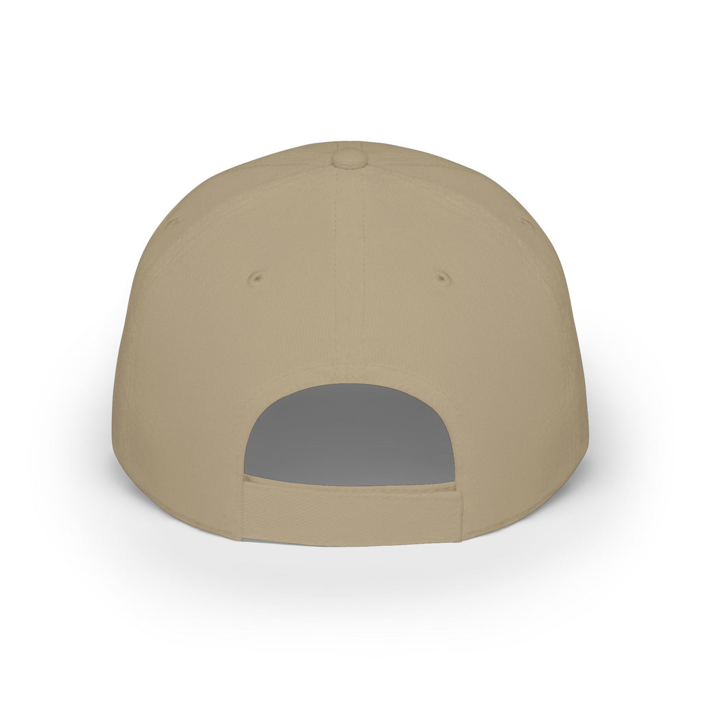 Low Profile Baseball Cap — "I Ride My Own Wave" Surfing Mermaid Hat