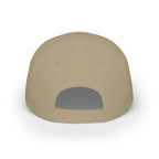 Low Profile Baseball Cap — "I Ride My Own Wave" Surfing Mermaid Hat