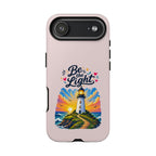 Pink Be the Light iPhone Case | Inspirational Phone Case | Positive Empowerment Gift for Girls & Women
