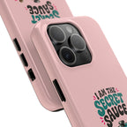 I Am the Secret Sauce | Pink iPhone Tough Magnetic Case