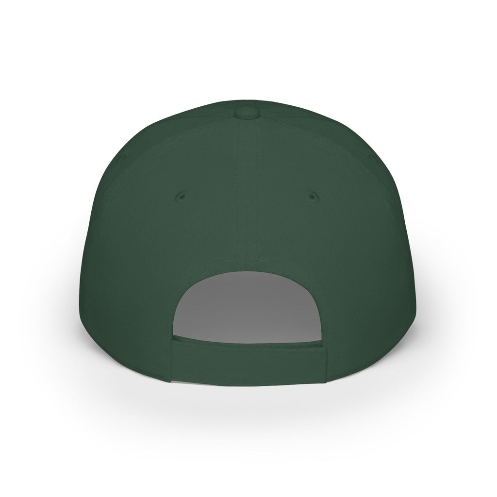 Low Profile Baseball Cap — "I Ride My Own Wave" Surfing Mermaid Hat
