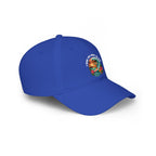 Low Profile Baseball Cap — "I Ride My Own Wave" Surfing Mermaid Hat