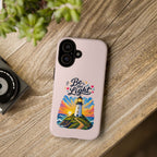 Pink Be the Light iPhone Case | Inspirational Phone Case | Positive Empowerment Gift for Girls & Women
