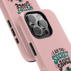 I Am the Secret Sauce | Pink iPhone Tough Magnetic Case