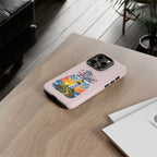 Pink Be the Light iPhone Case | Inspirational Phone Case | Positive Empowerment Gift for Girls & Women