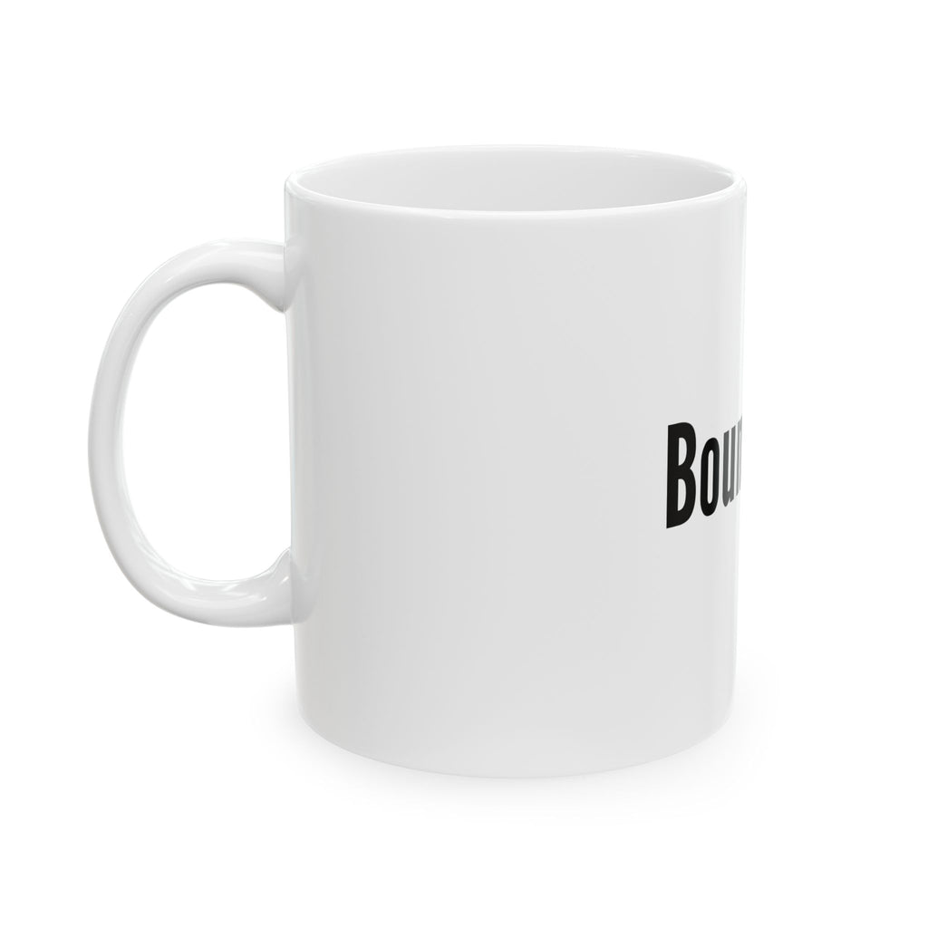Boundaries Ceramic Mug — Minimalist Self-Care Coffee Cup (11oz, 15oz)