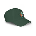 Low Profile Baseball Cap — "I Ride My Own Wave" Surfing Mermaid Hat