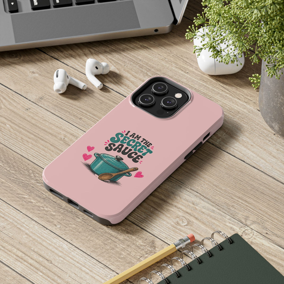 I Am the Secret Sauce | Pink iPhone Tough Magnetic Case