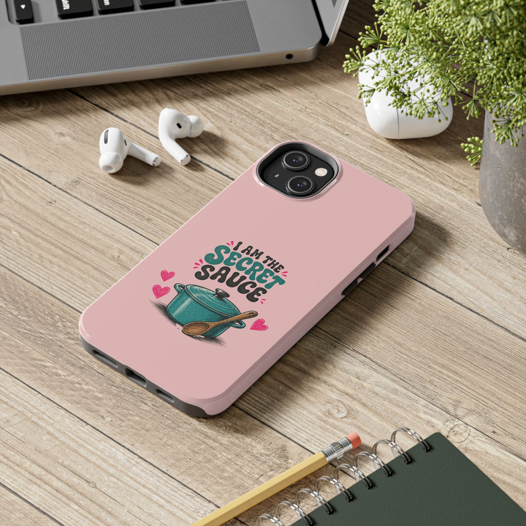 I Am the Secret Sauce | Pink iPhone Tough Magnetic Case