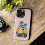 Pink Be the Light iPhone Case | Inspirational Phone Case | Positive Empowerment Gift for Girls & Women