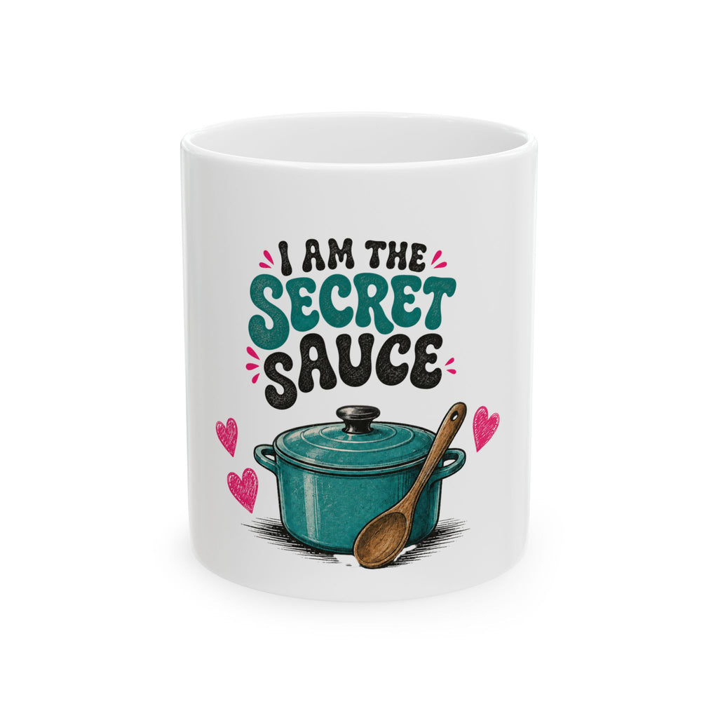 Ceramic Mug — "I Am The Secret Sauce" Cooking Lover Coffee Mug (11oz/15oz)