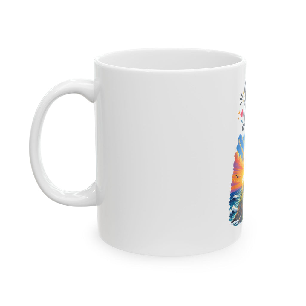 Be the Light Lighthouse Ceramic Mug – Inspirational Coffee Tea Cup (11oz & 15oz)