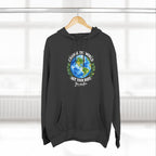 Earth Love Hoodie — Eco-Friendly Globe Graphic Pullover