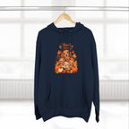 Three-Panel Fleece Hoodie