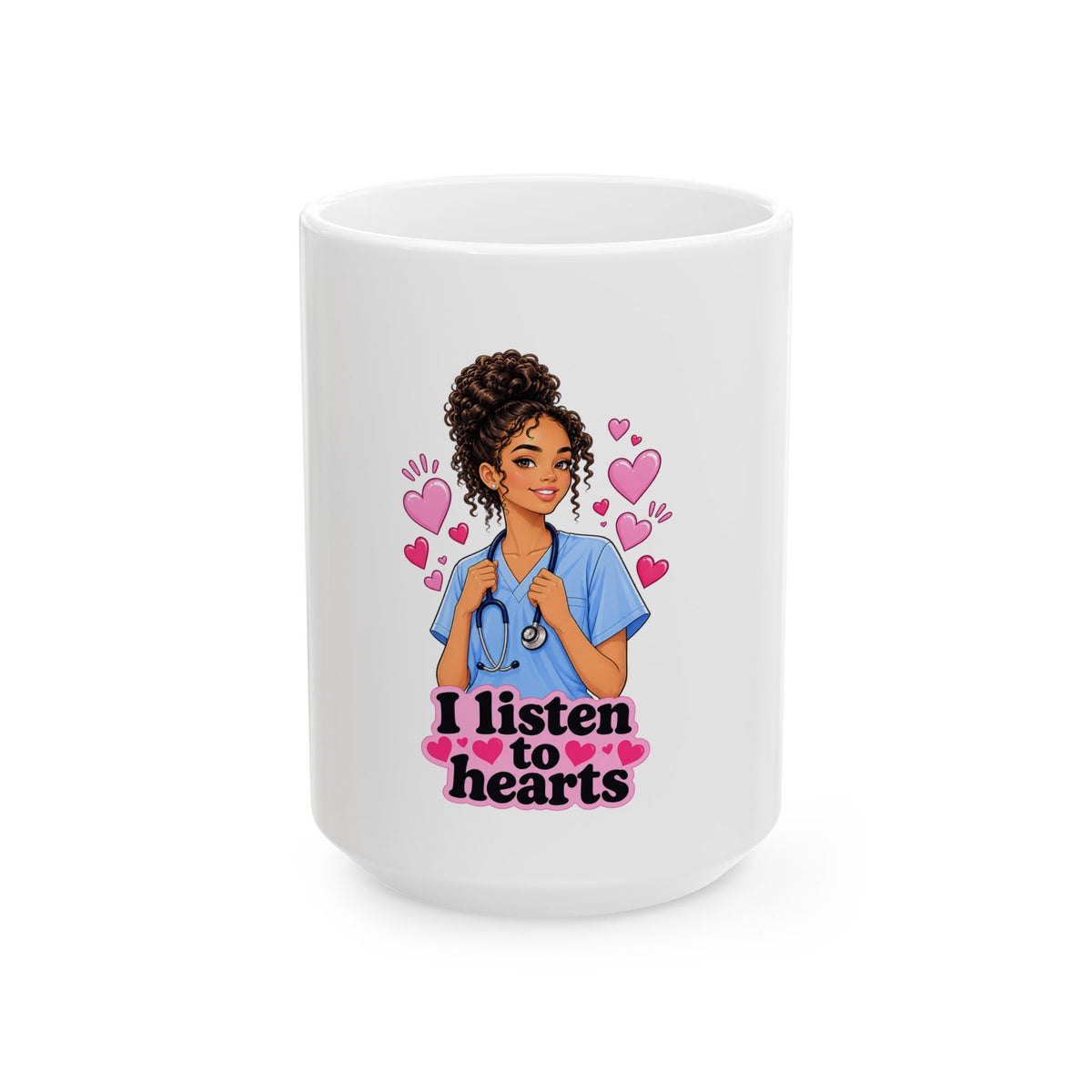 I Listen to Hearts | Ceramic Mug 11oz / 15oz