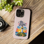 Pink Be the Light iPhone Case | Inspirational Phone Case | Positive Empowerment Gift for Girls & Women