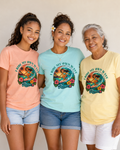 I Ride My Own Wave Surf Tee — Retro Tropical Surfing T-Shirt