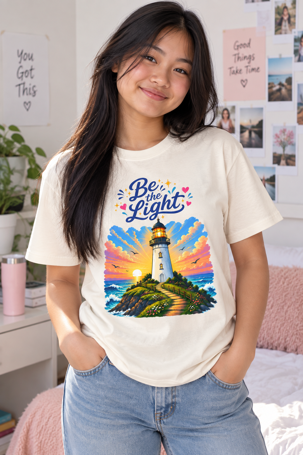 Be the Light | Empower Girls Tee