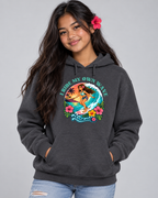 I Ride My Own Wave Hoodie - Women's Surfer Graphic Pullover