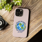 Change the World Not Your Body iPhone Case | Girls Empowerment Phone Case | You Are Enough Body Positive Case