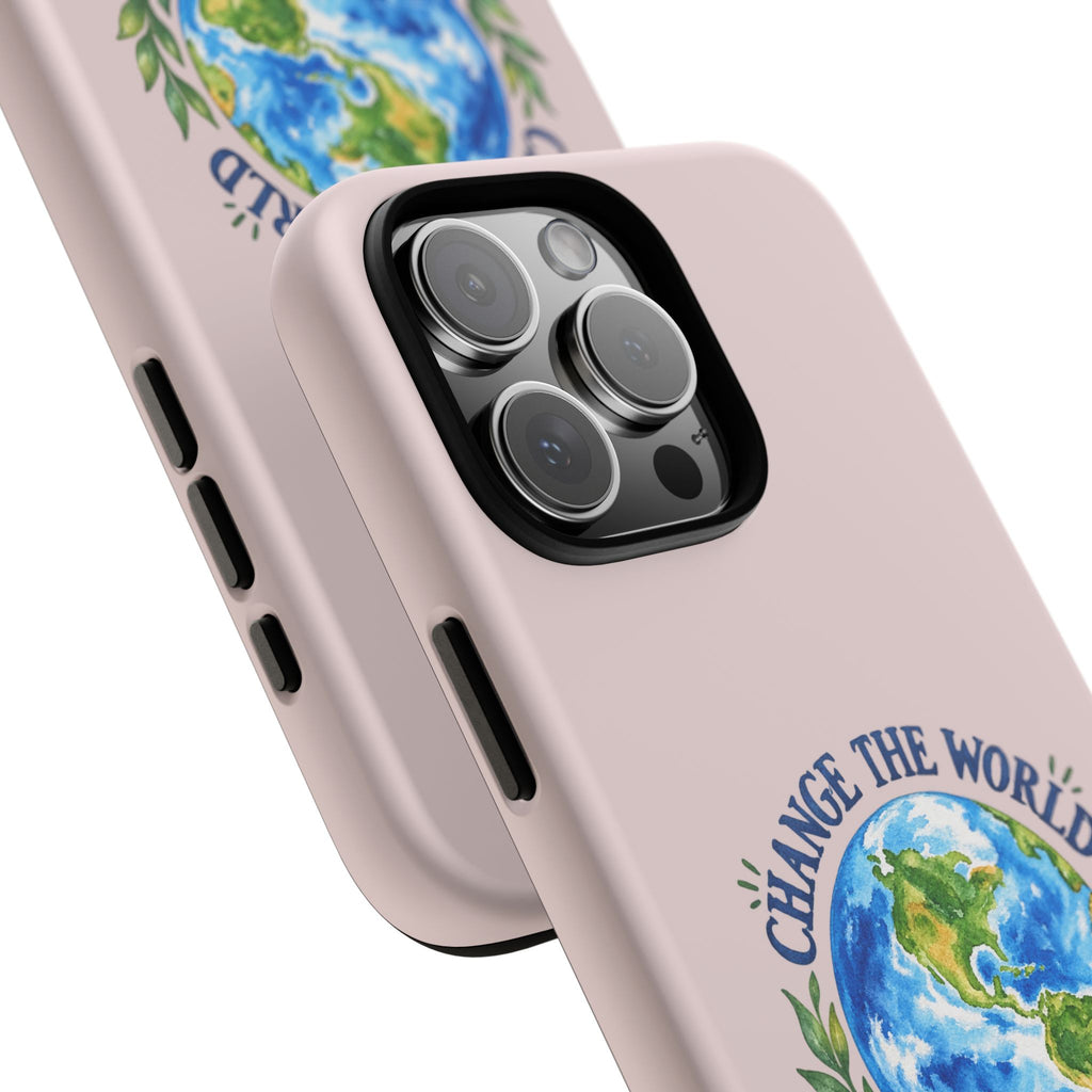 Change the World Not Your Body iPhone Case | Girls Empowerment Phone Case | You Are Enough Body Positive Case