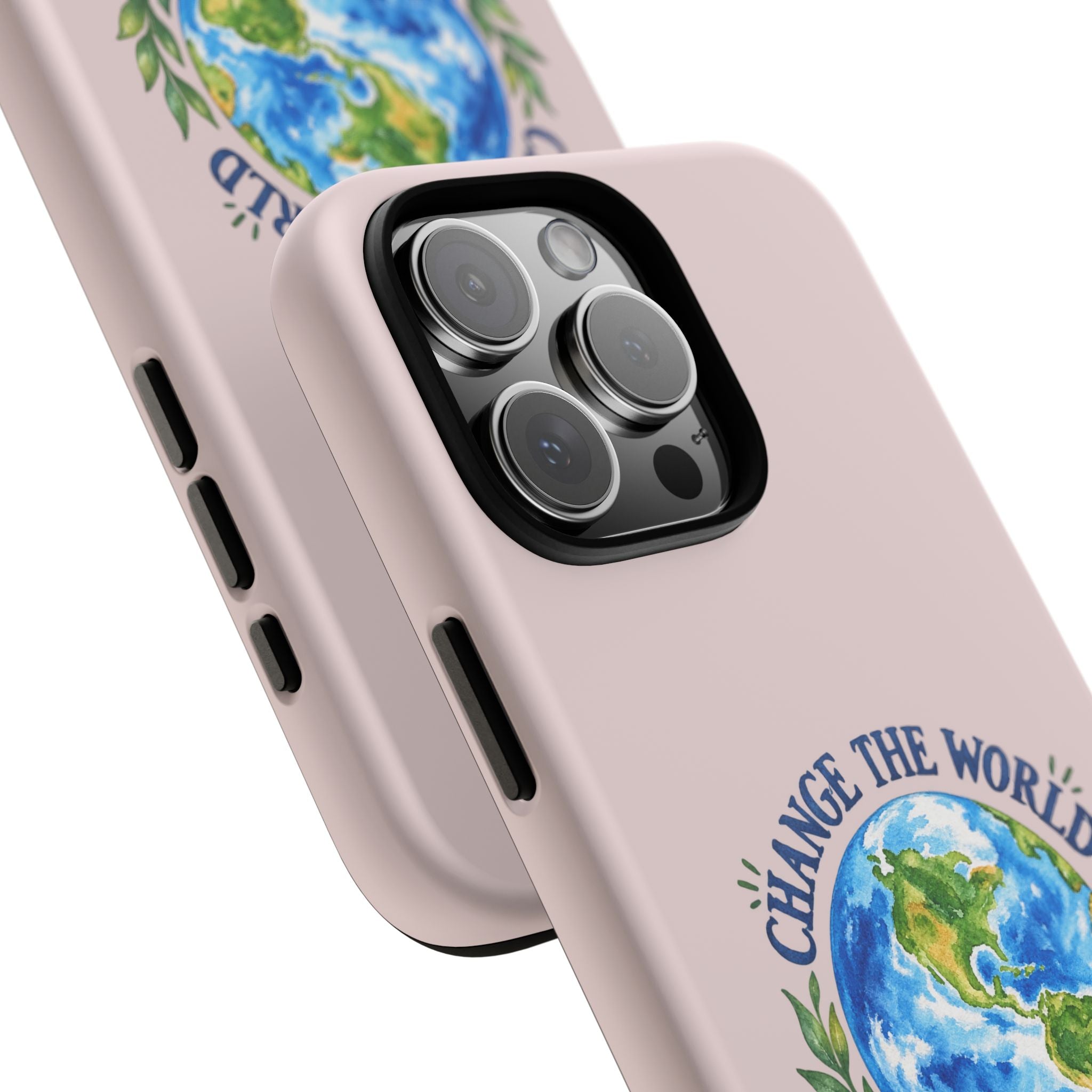 Change the World Not Your Body iPhone Case | Girls Empowerment Phone Case | You Are Enough Body Positive Case