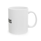 Boundaries Ceramic Mug — Minimalist Self-Care Coffee Cup (11oz, 15oz)
