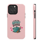 I Am the Secret Sauce | Pink iPhone Tough Magnetic Case