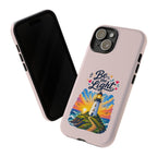 Pink Be the Light iPhone Case | Inspirational Phone Case | Positive Empowerment Gift for Girls & Women
