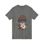 Unisex Jersey Short Sleeve V-Neck Tee