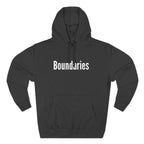 Boundaries Hoodie — Minimalist Self-Care Statement Sweatshirt