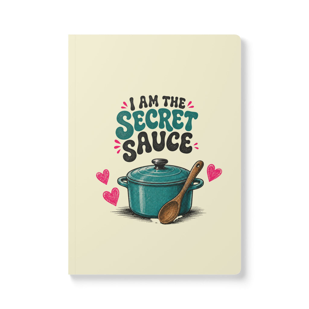 I Am the Secret Sauce Yellow | Empower Girls Journal | Inspirational Notebook for Confidence, Creativity & Big Dreams