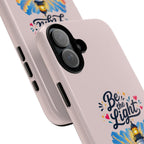 Pink Be the Light iPhone Case | Inspirational Phone Case | Positive Empowerment Gift for Girls & Women