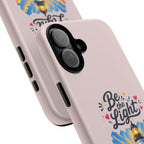 Pink Be the Light iPhone Case | Inspirational Phone Case | Positive Empowerment Gift for Girls & Women
