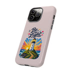Pink Be the Light iPhone Case | Inspirational Phone Case | Positive Empowerment Gift for Girls & Women