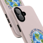 Change the World Not Your Body iPhone Case | Girls Empowerment Phone Case | You Are Enough Body Positive Case