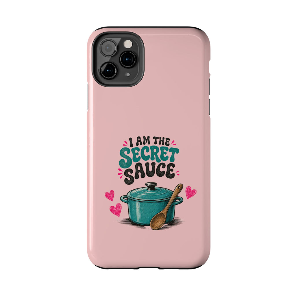 I Am the Secret Sauce | Pink iPhone Tough Magnetic Case