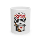Ceramic Mug — "I Am The Secret Sauce" Cooking Coffee Cup