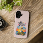 Pink Be the Light iPhone Case | Inspirational Phone Case | Positive Empowerment Gift for Girls & Women